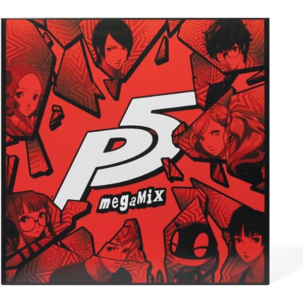 Persona 5 Royal Edition Vinyl Record Soundtrack 3 LP Red